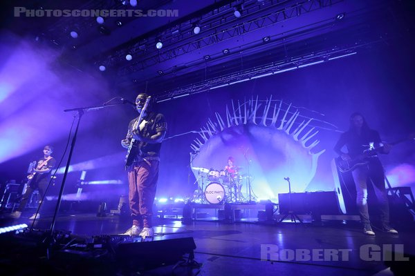 BLOC PARTY - 2022-05-10 - PARIS - Salle Pleyel - Rowland Kelechukwu Okereke - Russell Dean Lissack - Justin Harris - Louise Bartle